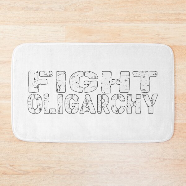 Item preview, fight oligarchy tour shirt muck fusk no elon anti-oligarchs, bernie,anti government Anti-Elon Musk Bumper D ecal For oligarchy haters! white designed and sold by ramwebroom.