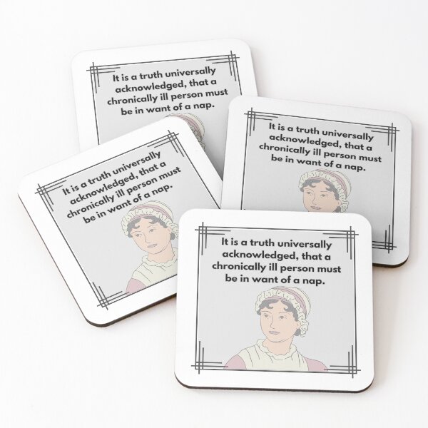 Item preview, Chronic Illness: Jane Austen designed and sold by AvertedCrisis.