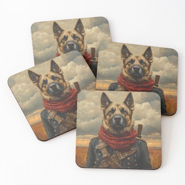 Item preview, Hunting German Shepherd GSD - Animal Art designed and sold by Chrisjeffries24.