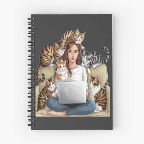 Item preview, Cozy Cat Lover Art – A Must-Have for Feline Fanatics! designed and sold by Petpixy.