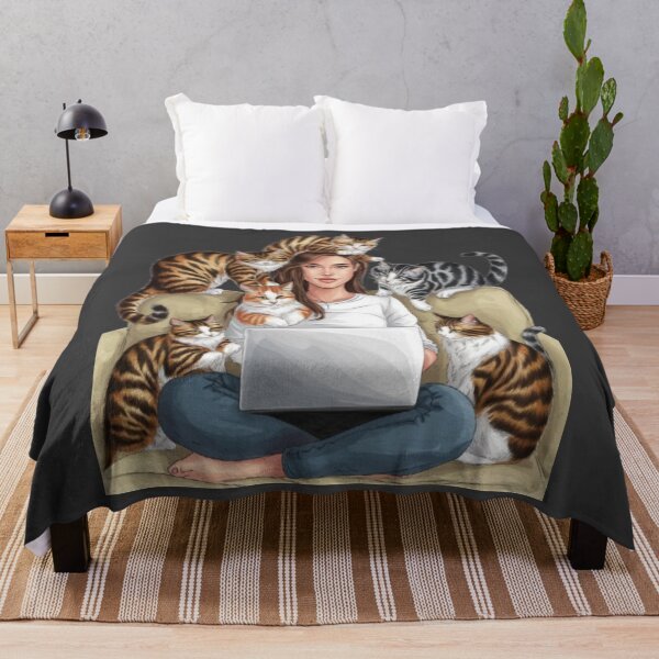 Item preview, Cozy Cat Lover Art – A Must-Have for Feline Fanatics! designed and sold by Petpixy.