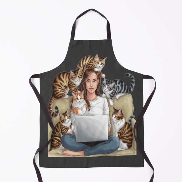 Item preview, Cozy Cat Lover Art – A Must-Have for Feline Fanatics! designed and sold by Petpixy.