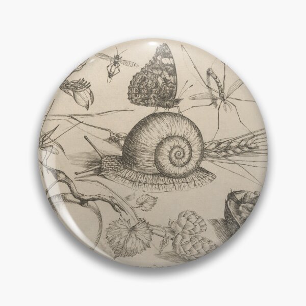 Item preview, Vintage Antique Nature Illustration - Insects & Plants designed and sold by Enchantivamp.