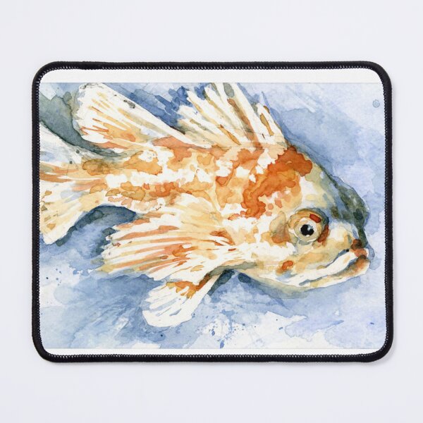 Item preview, Fancy Goldfish in Watercolor designed and sold by Kara Draws.