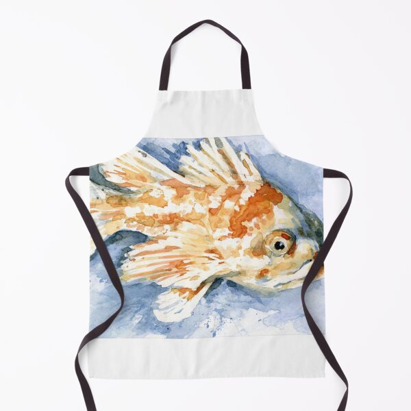 Item preview, Fancy Goldfish in Watercolor designed and sold by Kara Draws.