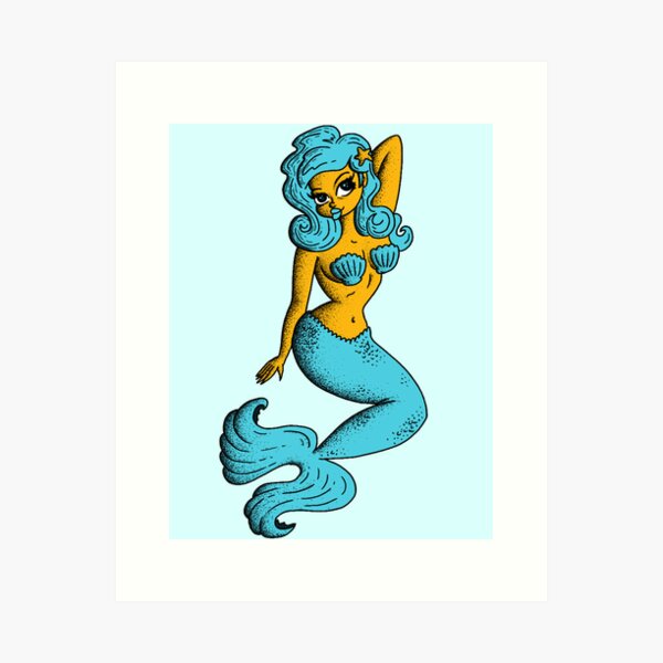Mermaid Art Print