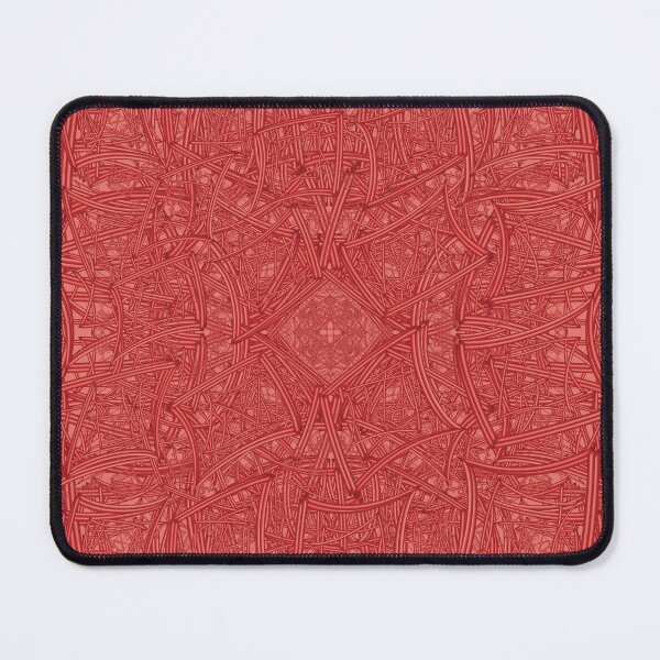 Item preview, Abstract image of red curved frames designed and sold by Cherevan.