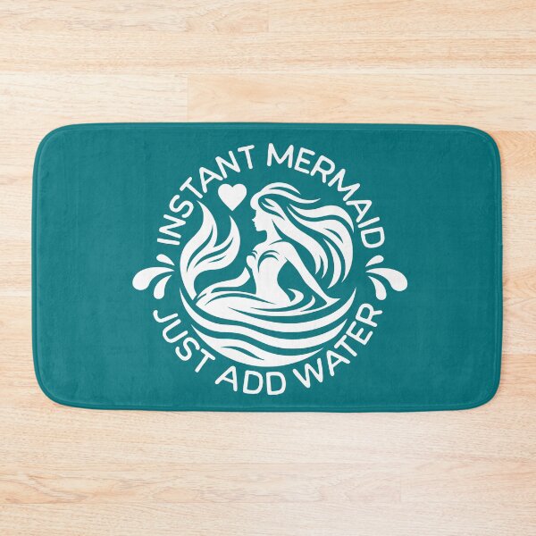 Item preview, Instant mermaid just add water - open water swimming designed and sold by EvergreenWhimsy.