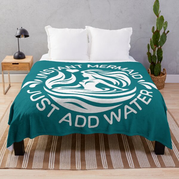 Item preview, Instant mermaid just add water - open water swimming designed and sold by EvergreenWhimsy.