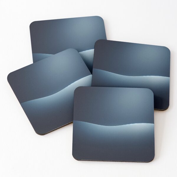 Item preview, Abstract, Minimalist, Dark Blue Wave Line designed and sold by Gaborai.