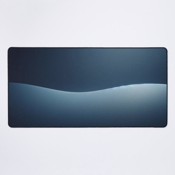 Item preview, Abstract, Minimalist, Dark Blue Wave Line designed and sold by Gaborai.