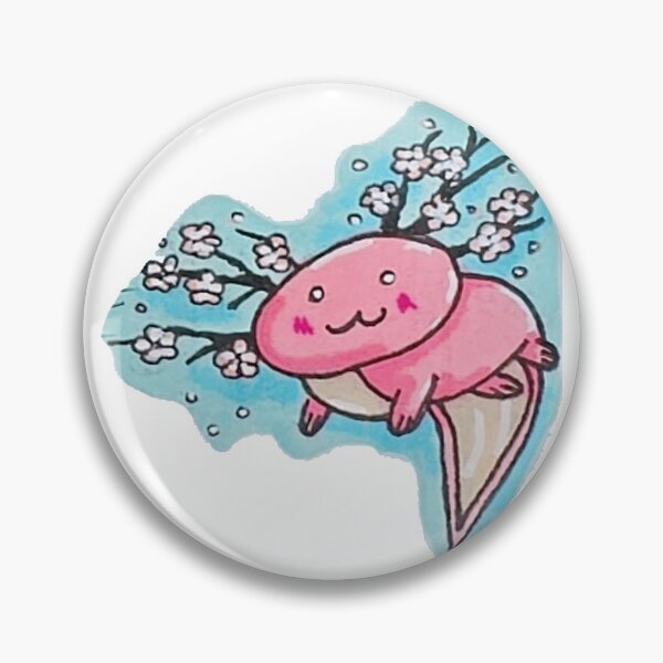 Item preview, Sakura Axolotl designed and sold by SoulPanda.