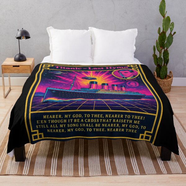 Item preview, Titanic Last Hymn Retro Sci-Fi Tribute designed and sold by PosiPrints.
