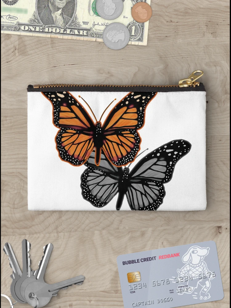 Thumbnail 3 of 4, Zipper Pouch, Butterfly Rise designed and sold by OutJsWindow.