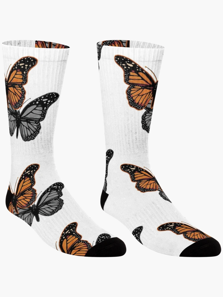 Thumbnail 3 of 5, Socks, Butterfly Rise designed and sold by OutJsWindow.