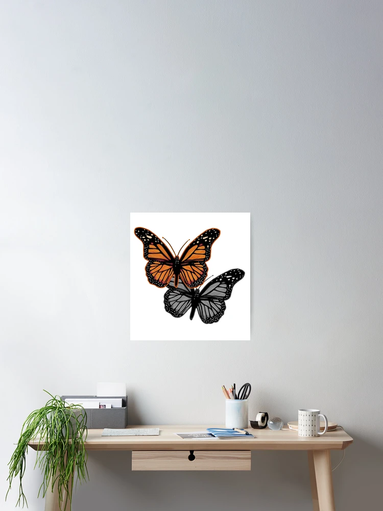Thumbnail 2 of 3, Poster, Butterfly Rise designed and sold by OutJsWindow.