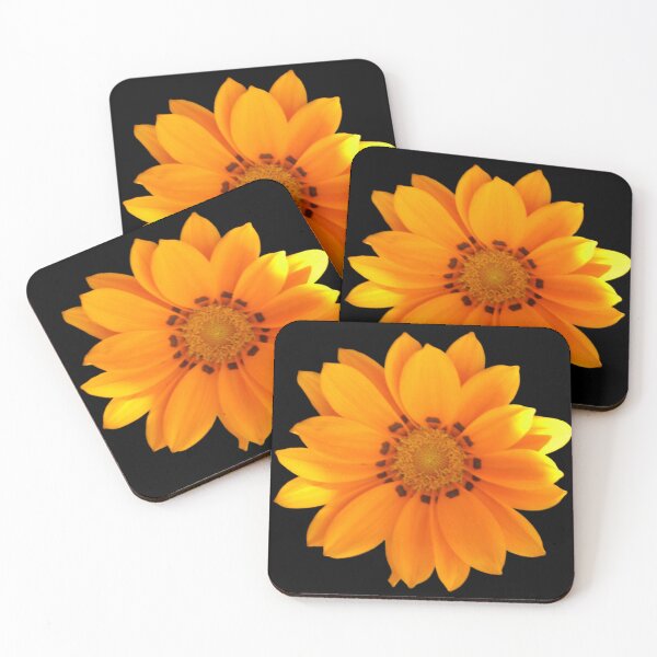 Item preview, Orange Gazania Kissed by Light Die Cut designed and sold by JoyousArt4u.
