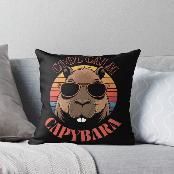 Item preview, Cool, Calm, Capybara designed and sold by Animalistawear.