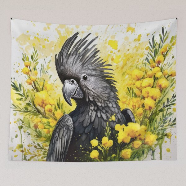 Item preview, Black Cockatoo 4 designed and sold by rainsdesigns.