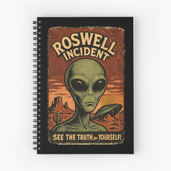 Item preview, Retro UFO Roswell Incident designed and sold by Youmytype.