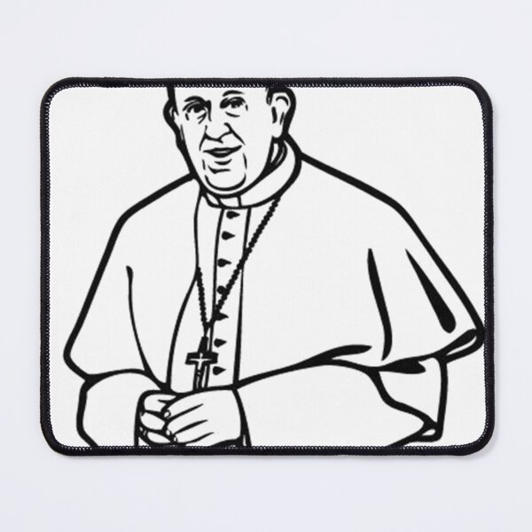Item preview, papa francesco disegno designed and sold by FractiousTank.