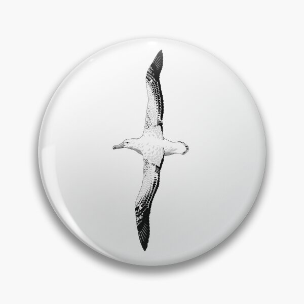 Item preview, Albatross Illustration designed and sold by rmnicholsart.