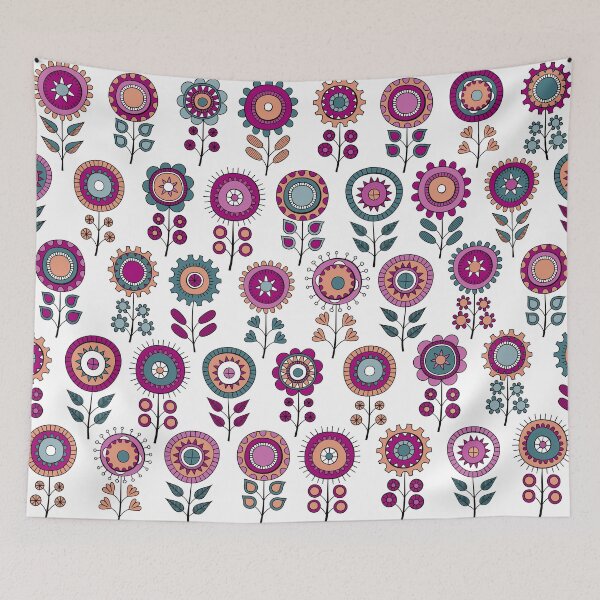 Item preview, Strange Purple Flowers designed and sold by EstiloStudio.