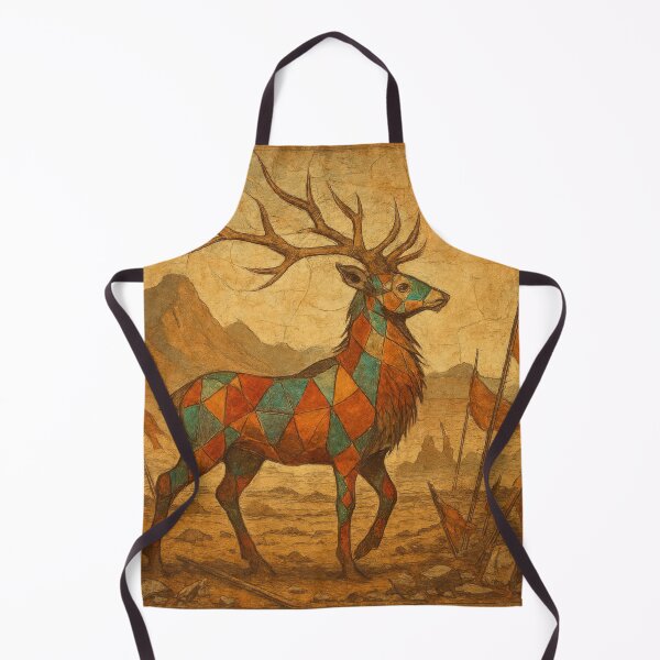 Item preview, Stag in the Aftermath designed and sold by HabitableMoons.