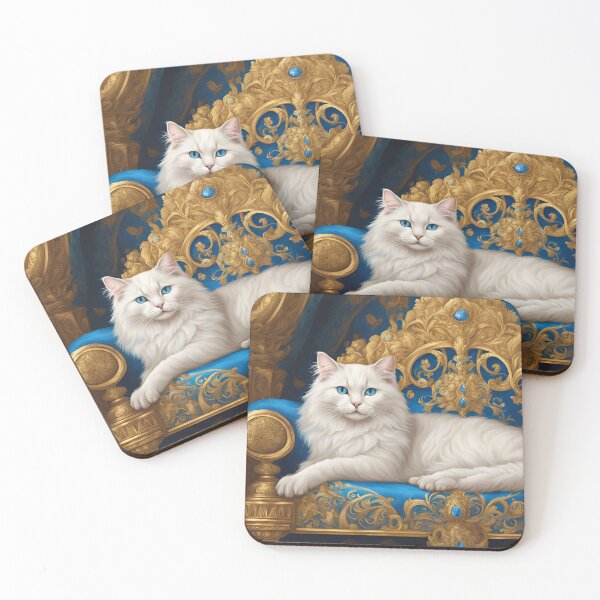 Item preview, Cats of Royal Palaces - Royal Blue designed and sold by PurrfectionMeow.