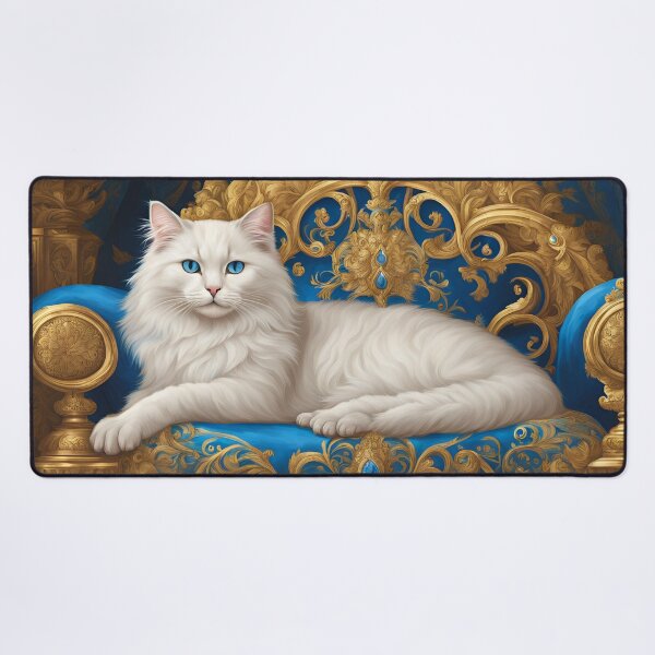 Item preview, Cats of Royal Palaces - Royal Blue designed and sold by PurrfectionMeow.