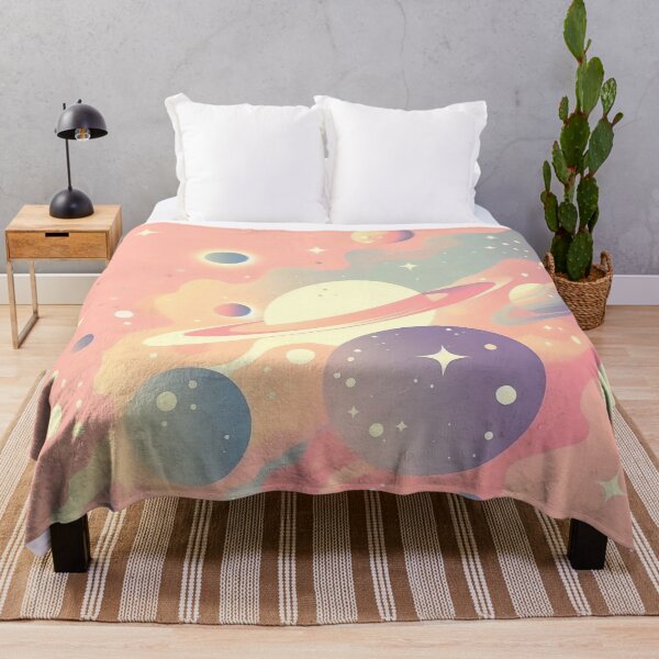Item preview, Cosmic Candy Skies: Pastel Planets & Starry Dreams designed and sold by 123Rainbow.