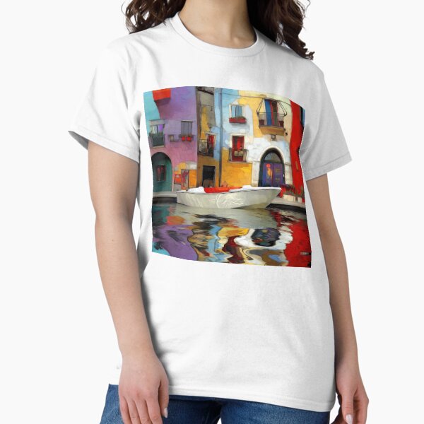 Item preview, Canal Reflections – Vibrant Travel Art for Dreamers & Cruisers designed and sold by BeautyPulse.