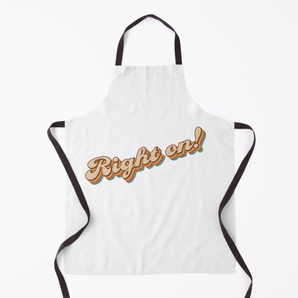Item preview, Right On! 70s Retro Groovy Text Graphic designed and sold by Cranky Daddy.