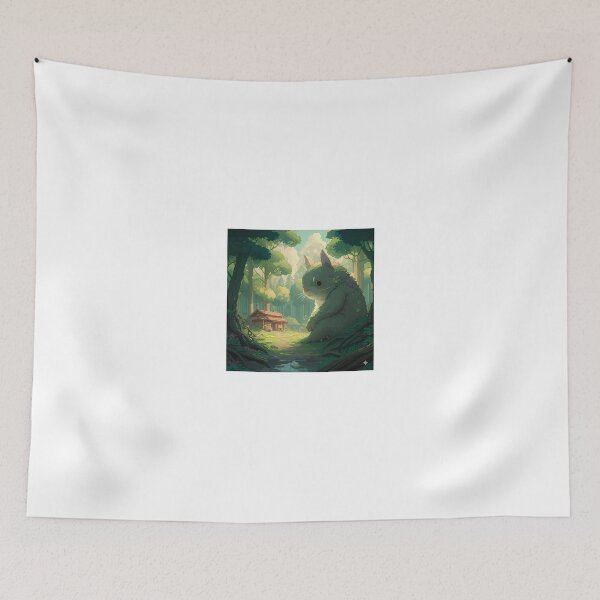 Item preview, Anime peaceful monster ghibli style designed and sold by pedrogag.