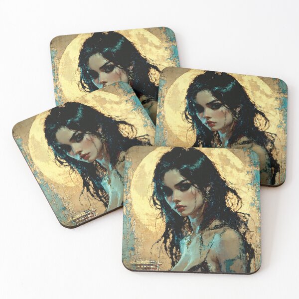 Item preview, Painted Portrait of a Beautiful Girl designed and sold by StudioDestruct.