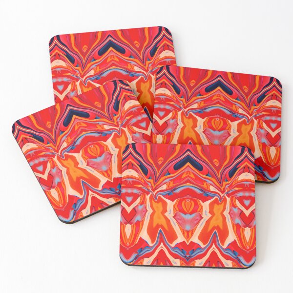 Item preview, Love and security - mirrored pattern designed and sold by Vision Illustrated.