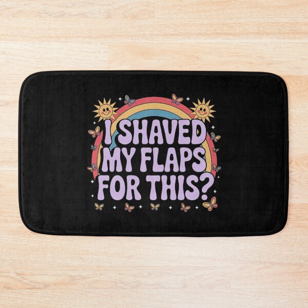 Item preview, I Shaved My Flaps For This Shirt – Funny Raunchy Tee with Retro Y2K Vibes | Adult Humor Gift designed and sold by love3617.