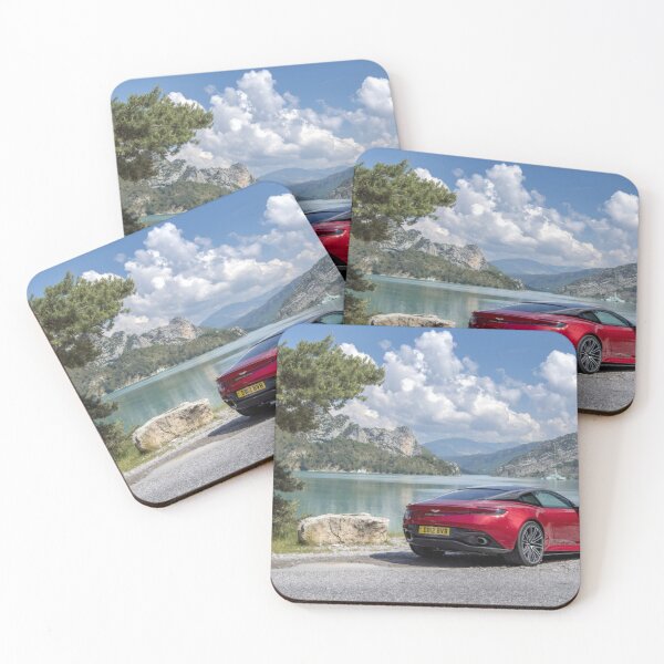 Item preview, Aston Martin DB12 2024 – Red | Premium Photo Poster VI designed and sold by AutoPopStudio.