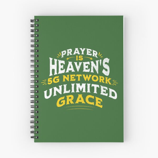 Item preview, Prayer is Heaven's 5G Network Unlimited Grace designed and sold by RJMdesigns007.