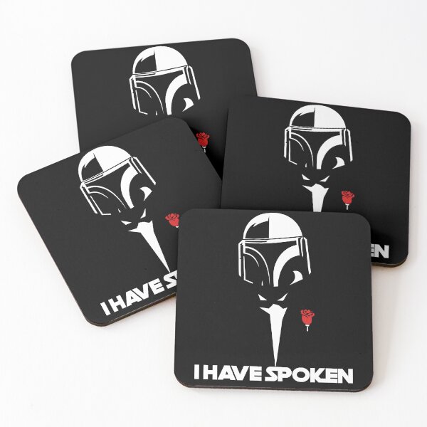Item preview, "I Have Spoken" The Mandalorian T-Shirt – Funny Star Wars Quote Tee! designed and sold by legendaryskins.