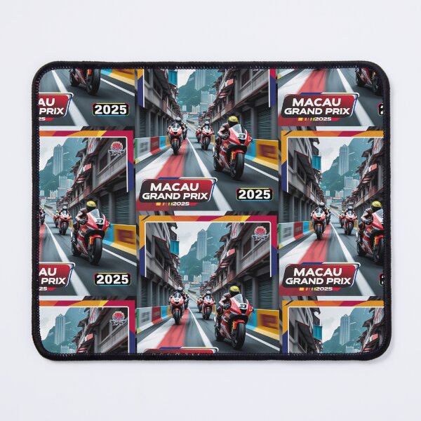 Item preview, 2025 Macau Grand Prix Framed Replica Superbike Animation designed and sold by Moto Graphix.