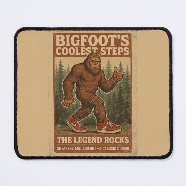 Item preview, Big Foot Vintage art designed and sold by Youmytype.