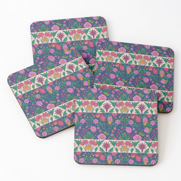 Item preview, Floral Summer Flowers Panels Bright Colors designed and sold by Greenbaby.