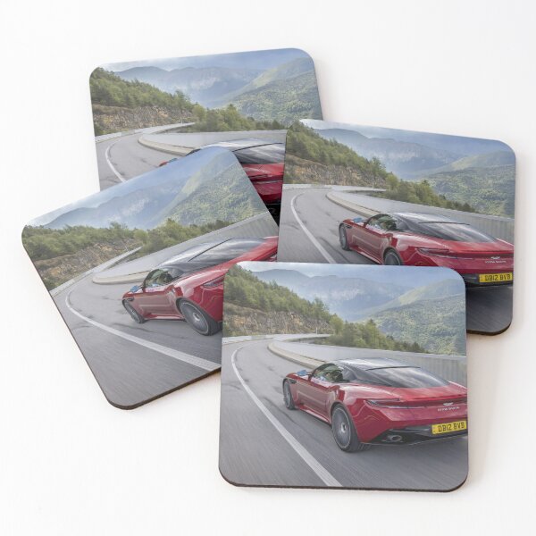 Item preview, Aston Martin DB12 2024 – Red | Premium Photo Poster IX designed and sold by AutoPopStudio.