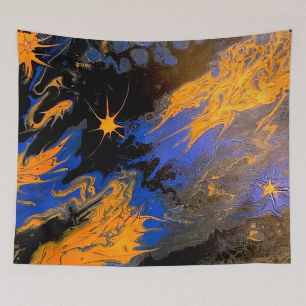 Item preview, Cosmos, stars, sunshine, space and love...yes, love! designed and sold by Nomad Nikki – Abstract Fluid Artist & Full-Time Traveler.