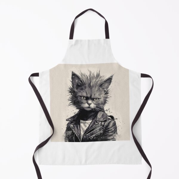Item preview, Punk Rock Cat designed and sold by Solace Sparkles.