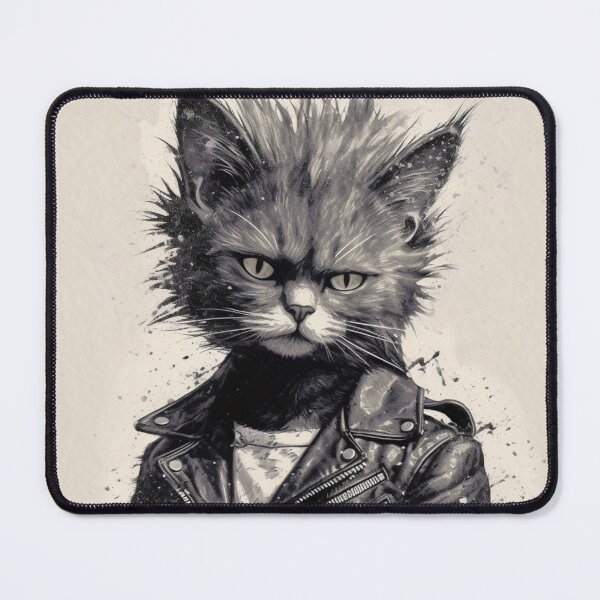 Item preview, Punk Rock Cat designed and sold by Solace Sparkles.