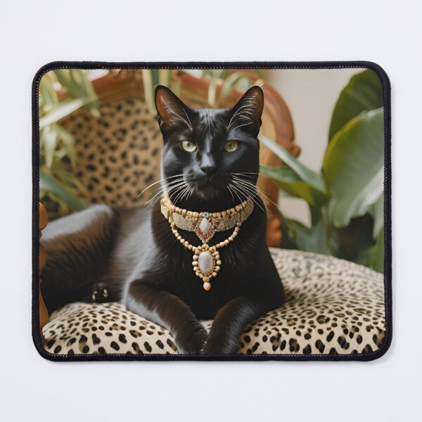 Item preview, Oriental Short Hair Cat Black designed and sold by PurrfectionMeow.