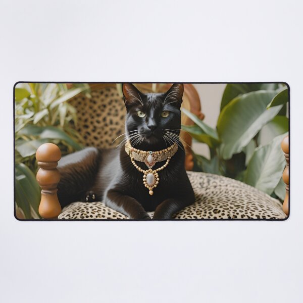 Item preview, Oriental Short Hair Cat Black designed and sold by PurrfectionMeow.