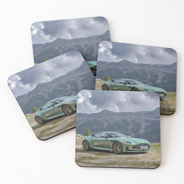 Item preview, Aston Martin DB12 2024 – Mint | Premium Photo Poster designed and sold by AutoPopStudio.